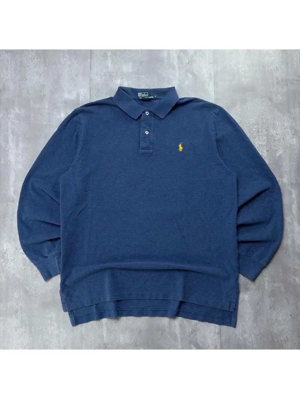 Vintage Polo Ralph Lauren Skater Long Sleeve Polo Shirt